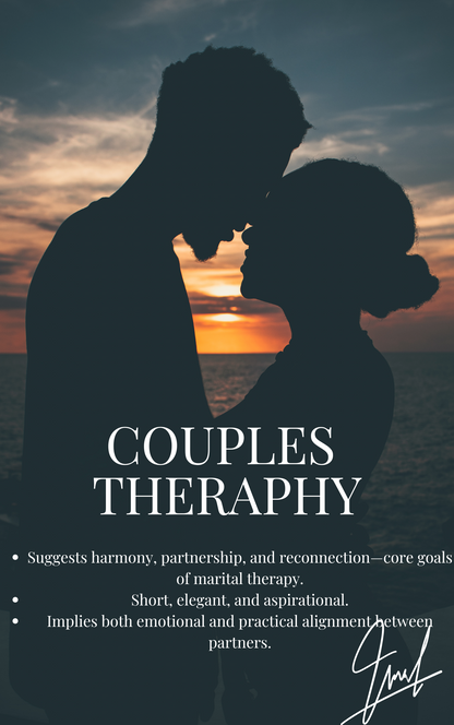 Couples Theraphy - HeartSpeakNow